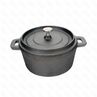 Кастрюля с крышкой порционная 500 мл 1256 см чугун PL Proff Cuisine