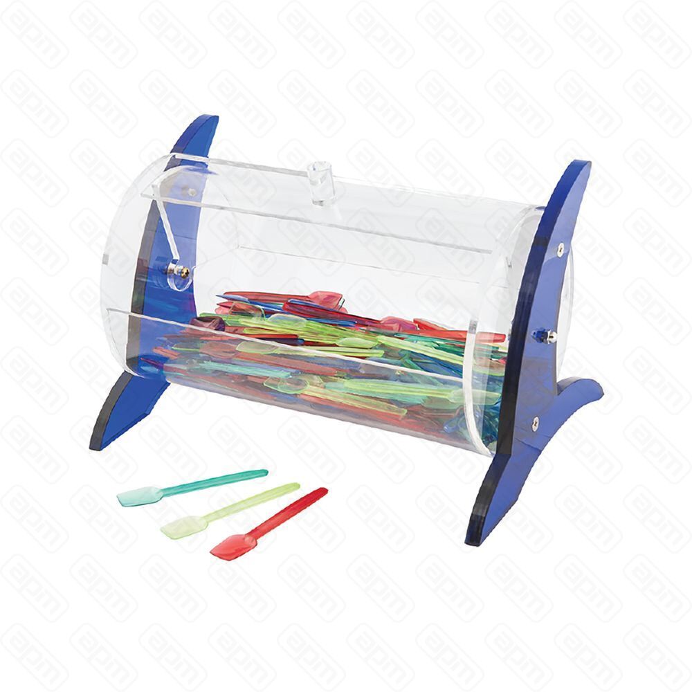 Диспенсер под ложки для мороженого 272018 см прозрачный акрил