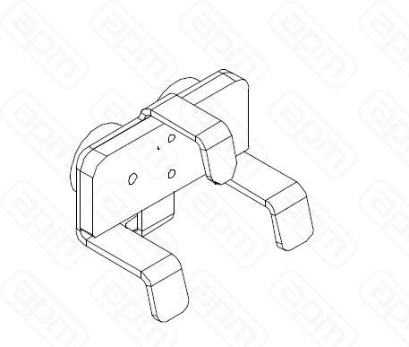 регулируемая вилка в сборе Atom арт25825200M