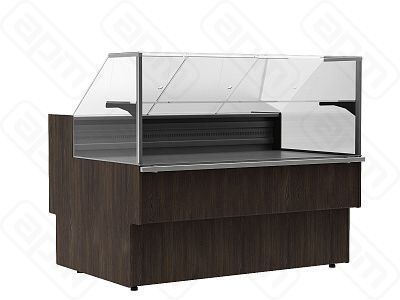 Витрина тепловая Полюс GC110 SH 125-1 ВТ-125 Carboma GC110 1005 ВЕНГЕ