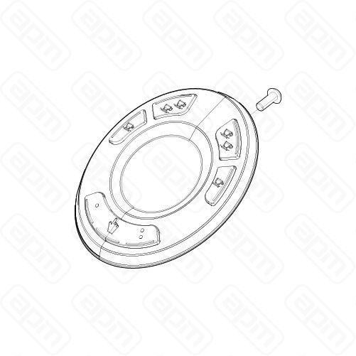 Комплект клавиатуры D8 базовая версия белый цвет Sanremo арт KR11A4102000