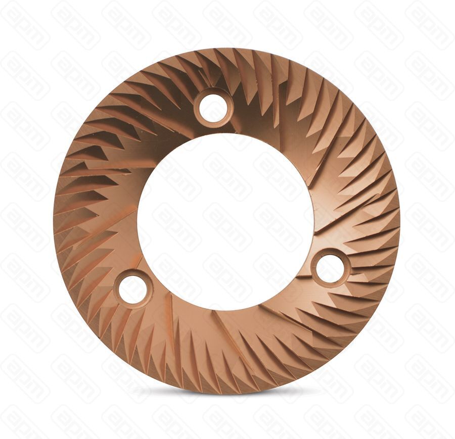 Жернова стальные 65 мм с покрытием red speed