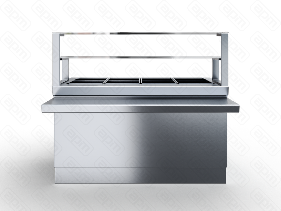 Мармит 2-х блюд М2ПЧ-15 паровой 1500