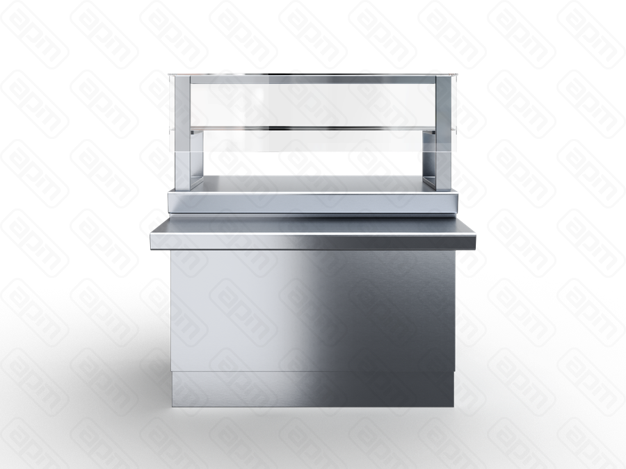 Мармит 1-х блюд М1ЧЧ-2К-112 2-х конфорочный чугунные конфорки 1120