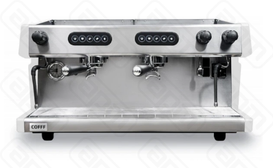 Кофемашина рожковая COFFF LIVE 2 GR A 2 группы автомат белая COFFEE MACHINE COFFF LIVE 2 GR A WHITE