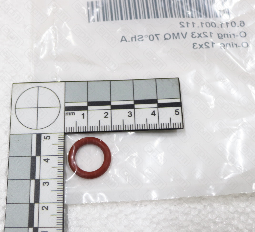 Кольцо уплотнительное 12X3 O-RING 12X3