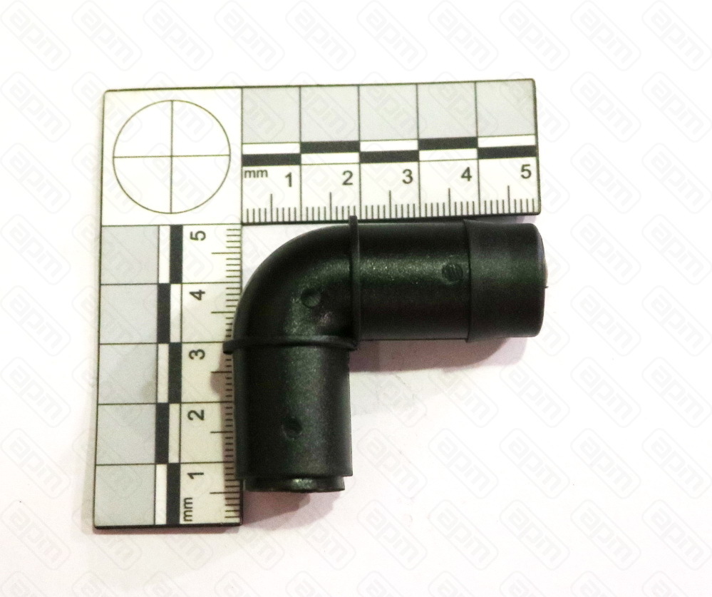 Соединитель угловой пластиковый для слива из резервуара PLASTIC DRAIN TANK quotLquot FITTING