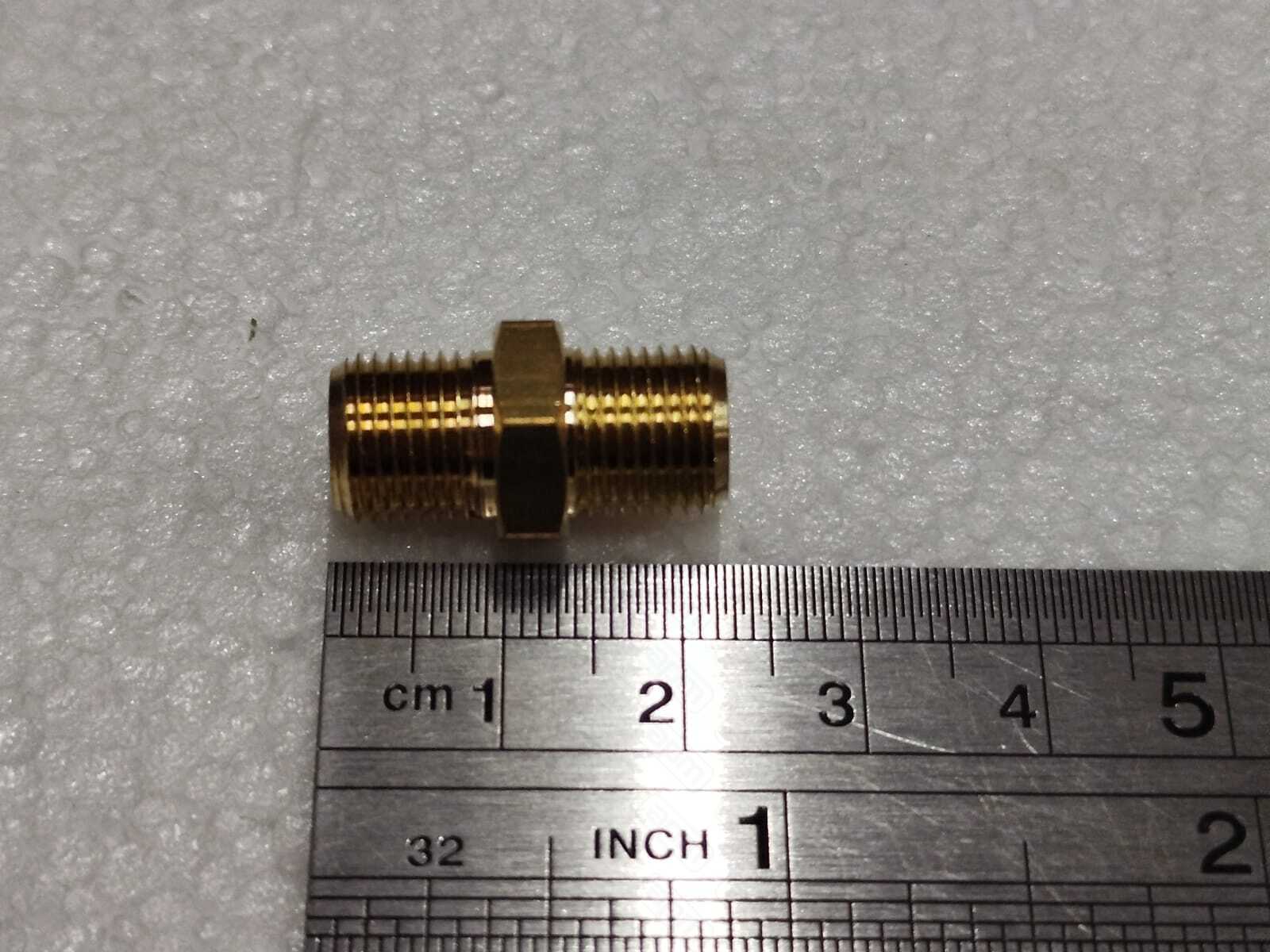 Нипель флоуметра NICKEL-PLATED FITTING G18-G18