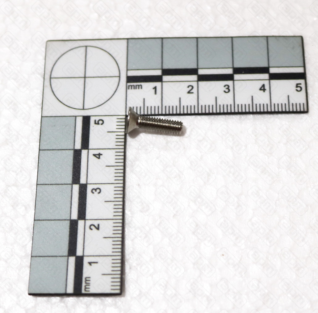 Винт с потайной головкой M4X20 INOX M4X20 COUNTERSUNK-HEAD SCREW INOX