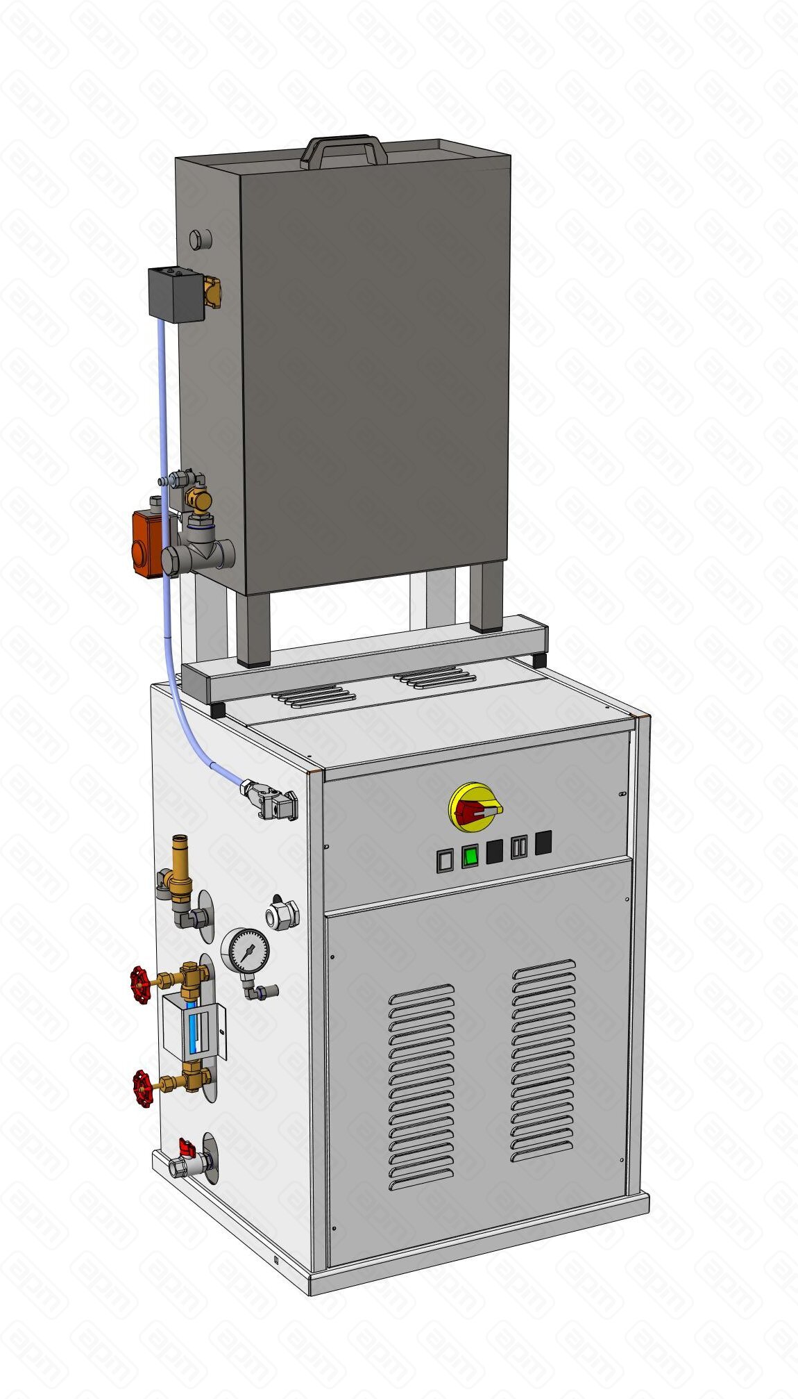 Парогенератор GHIDINI MAXI 24 бак для возврата конденсата MAXI 24 - AUTOMATIC AND ELECTRIC STEAM BOILER COMPLETE RECOVERY TANK