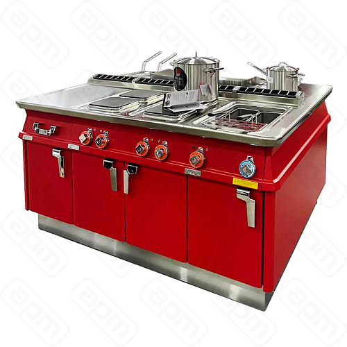 Тепловой остров LOTUS красный COOKING ISLAND LOTUS