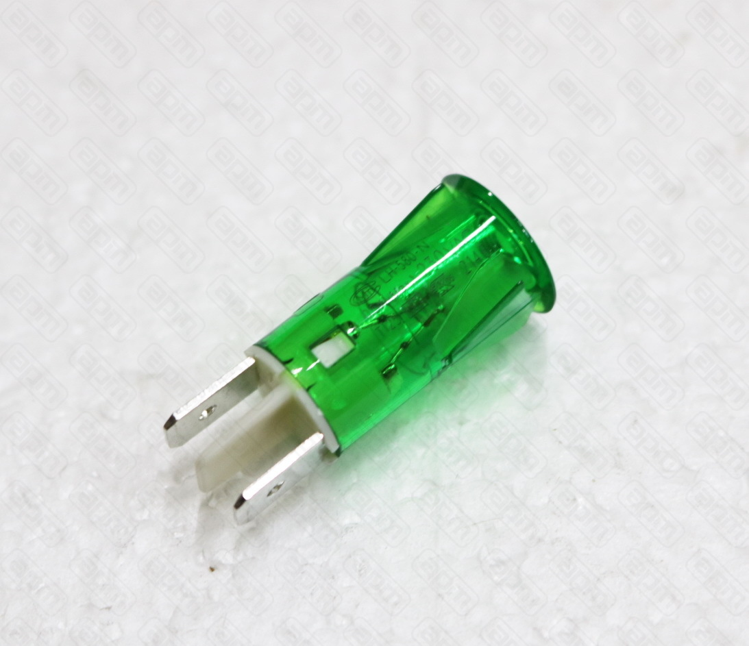 Лампа зеленая A08009 GREEN PILOT LIGHT A08009