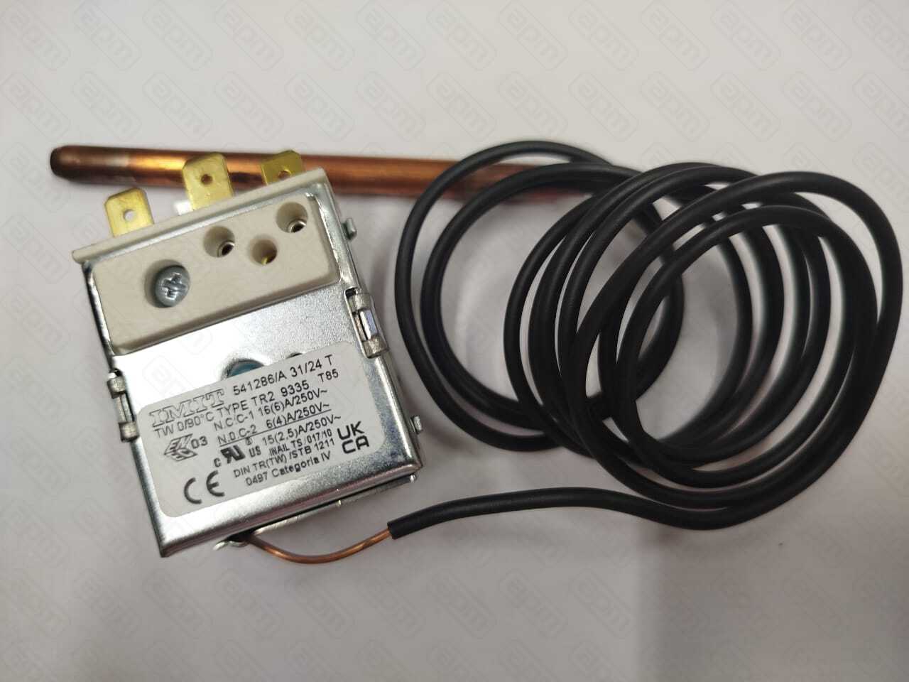 Термостат 0- 90C WORKING THERMOSTAT 0-90C