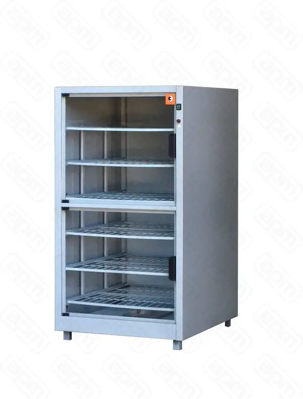 Шкаф расстойный ШРЭ-21 со стекл дверцами в обрешетке