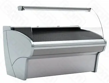 Витрина холодильная серии G110 SV 125-1 с боковинами ВХСр-125ш Carboma G110 9006