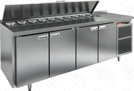 СТОЛ ДЛЯ САЛАТОВ HICOLD SL1-1111GN С КРЫШК