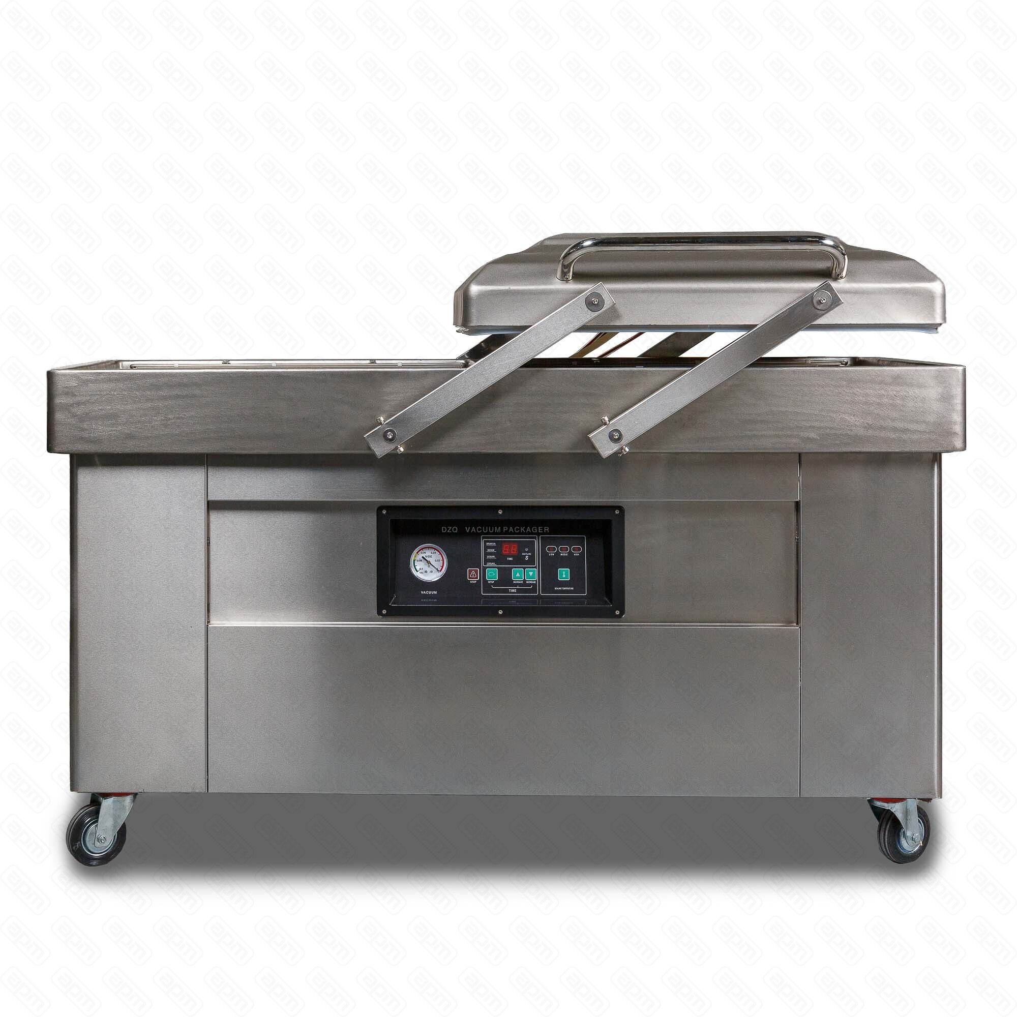 Напольная двухкамерная вакуум-упаковочная машина DZQ-6002SB SS