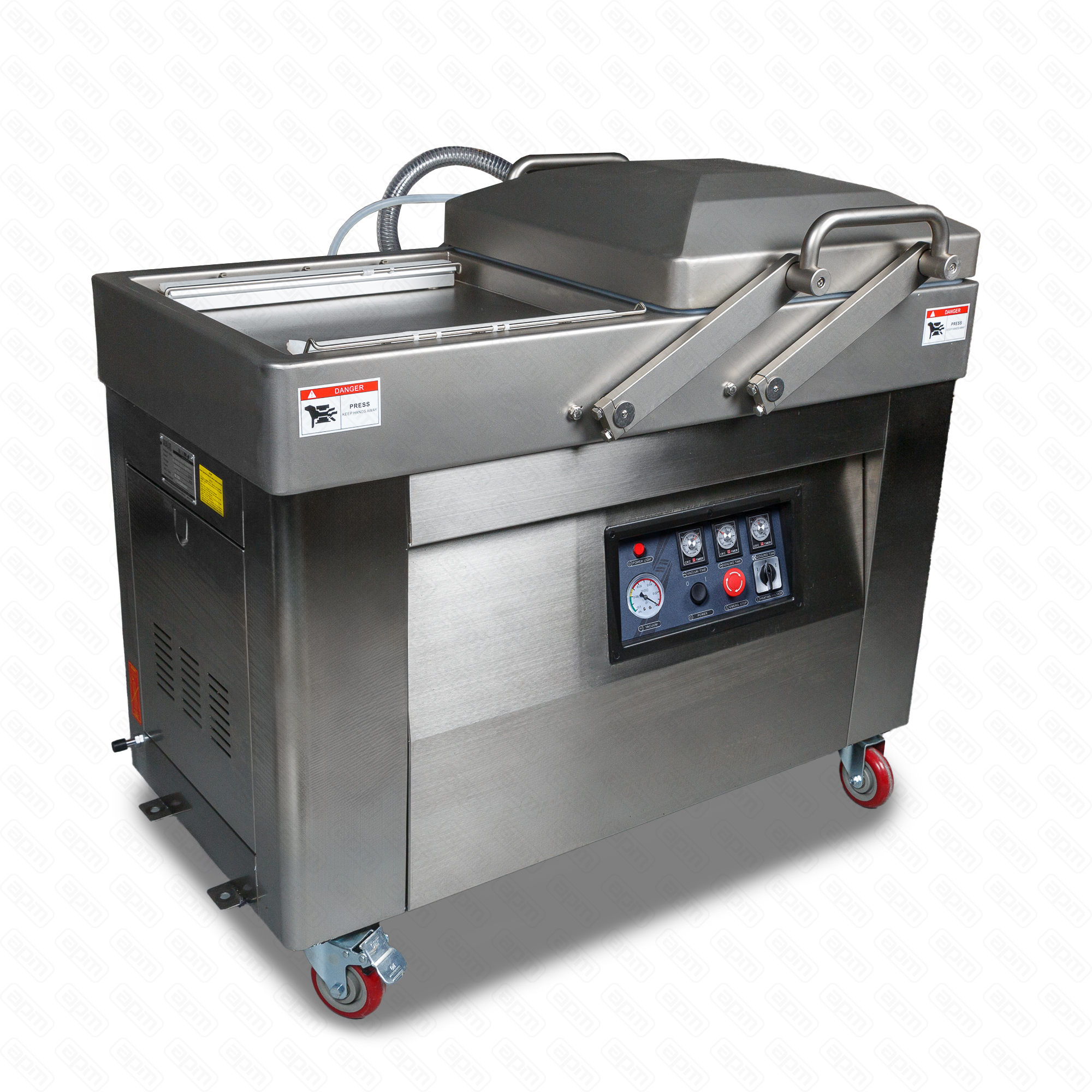 Напольный вакуумный упаковщик HVC-610S2B-G DZQ-6102SB нерж газ