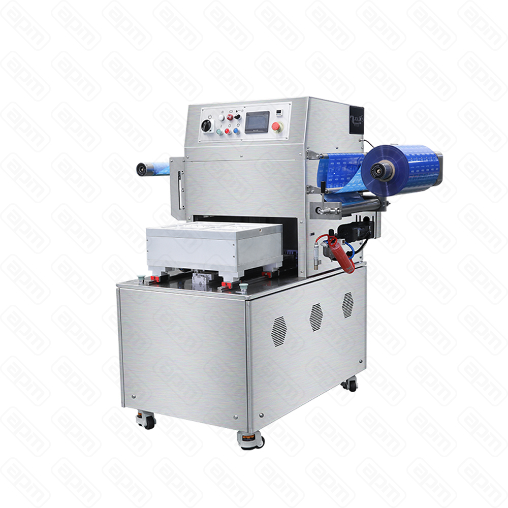 Полуавтоматический запайщик лотков HVT-550M4 нерж 4 лотка21014820-100