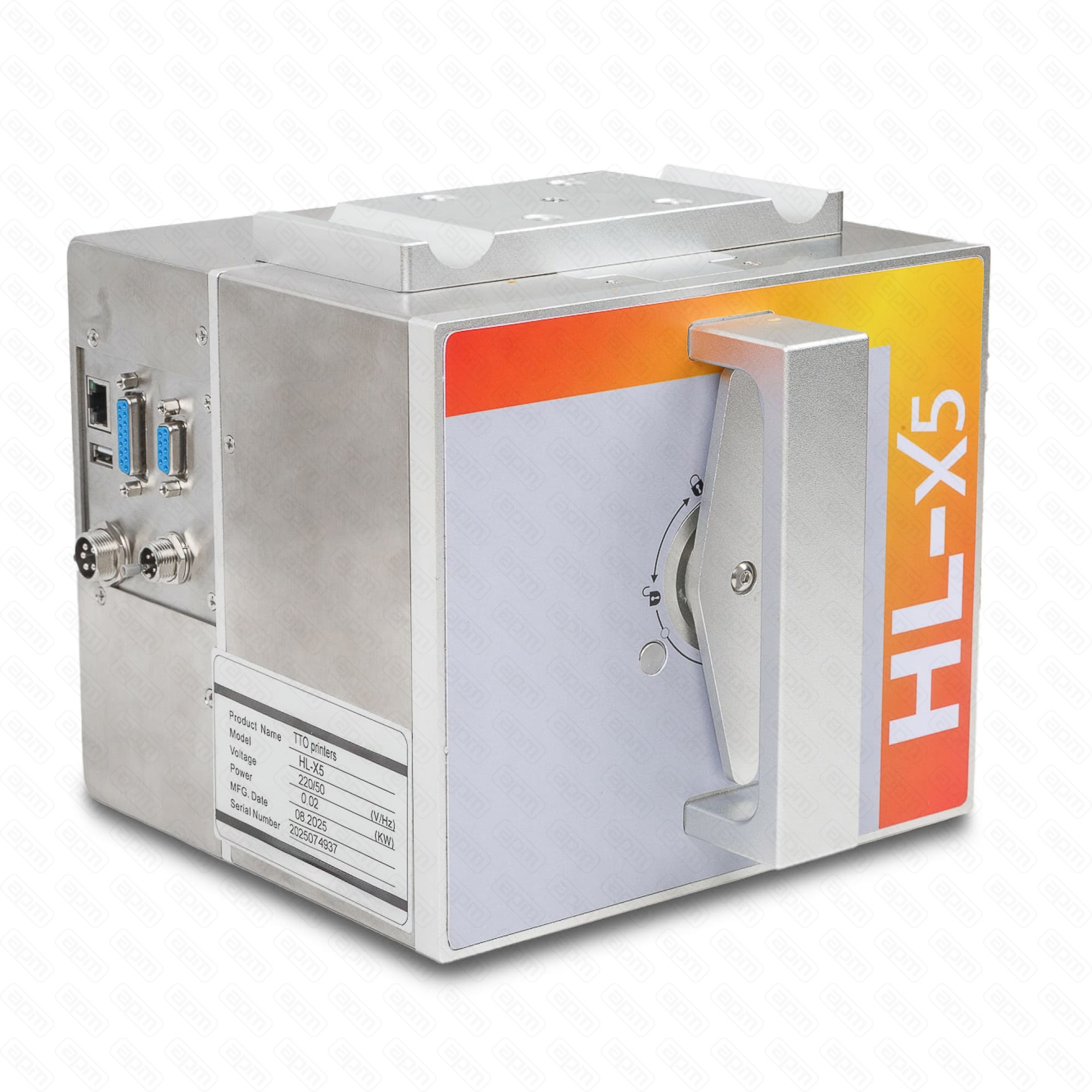 Встраиваемый ТТО принтер HL-X5 53 мм станина 500 мм для гориз маш