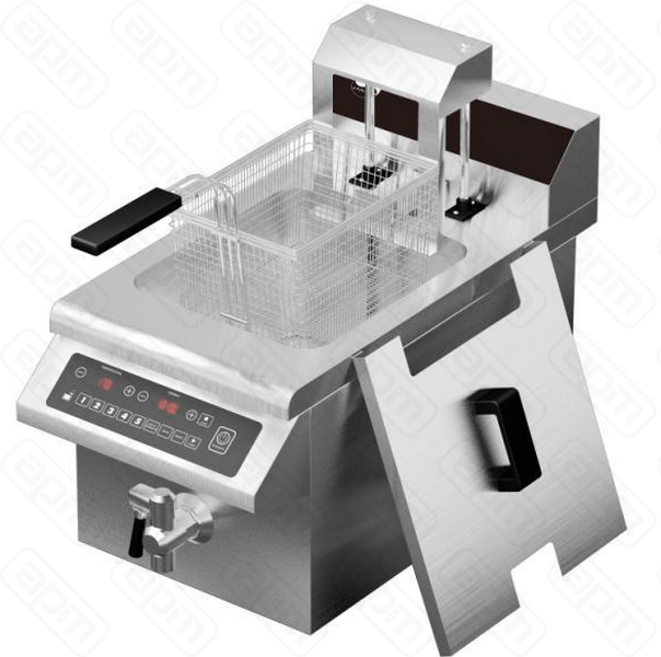 ФРИТЮРНИЦА ИНДУКЦИОННАЯ INDOKOR INF8-L C ПОДЪЕМНЫМ МЕХАНИЗМОМ