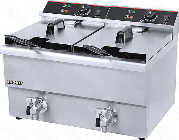 ФРИТЮРНИЦА AIRHOT EF1212T С КРАНОМ