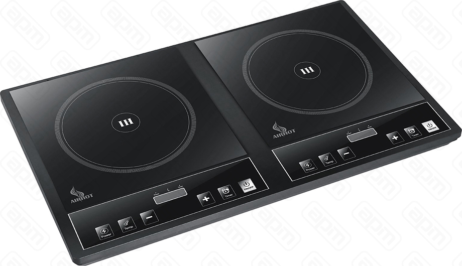 ПЛИТА ИНДУКЦИОННАЯ AIRHOT IP3500 D SLIM ДВУХКОНФОРОЧНАЯ