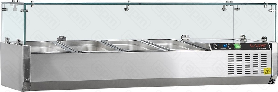 ВИТРИНА ХОЛОДИЛЬНАЯ НАСТОЛЬНАЯ TEFCOLD GVC33-120
