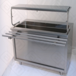 ПРИЛАВОК Д 1 И 2 БЛЮД KOGAST SBM140CF