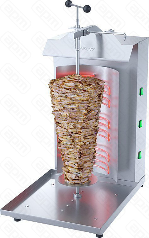 УСТАНОВКА ШАУРМА-3-ЭЛ-05-ОЦ С РУЧ ПРИВОДОМ