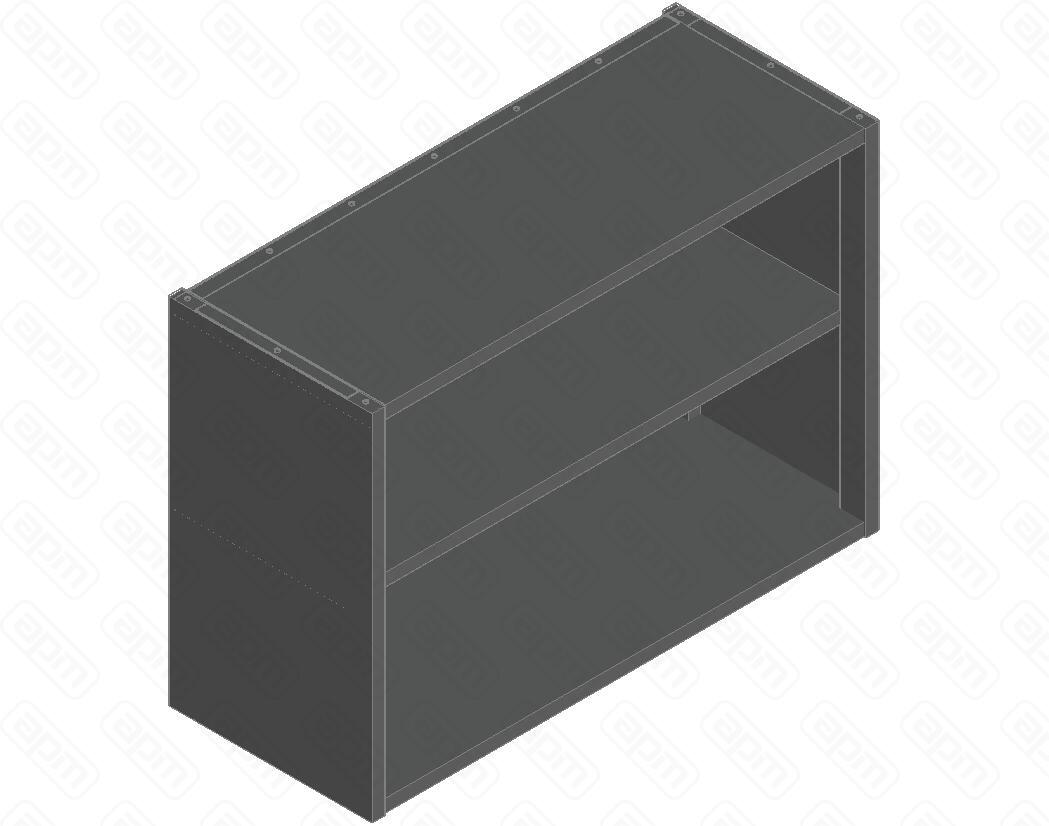 ПОЛКА НАСТЕННАЯ ОТКРЫТАЯ ПНО-2 21000000750