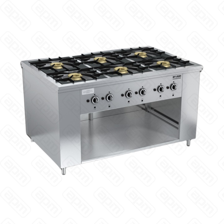 ПЛИТА ГАЗОВАЯ ВУЛКАН-HEIDEBRENNER ПРГ-IIА-8М STANDART серия 700 АРТ82410