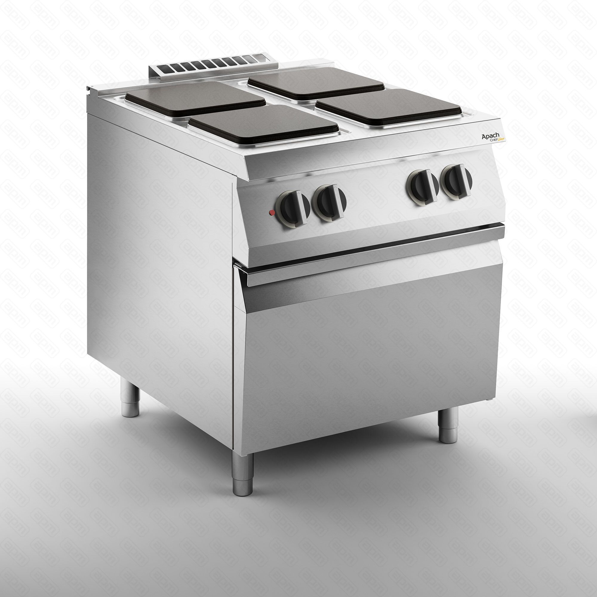 ПЛИТА ЭЛЕКТРИЧЕСКАЯ 4 КОНФОРОЧН 700 СЕРИИ APACH CHEF LINE SLRE87CS