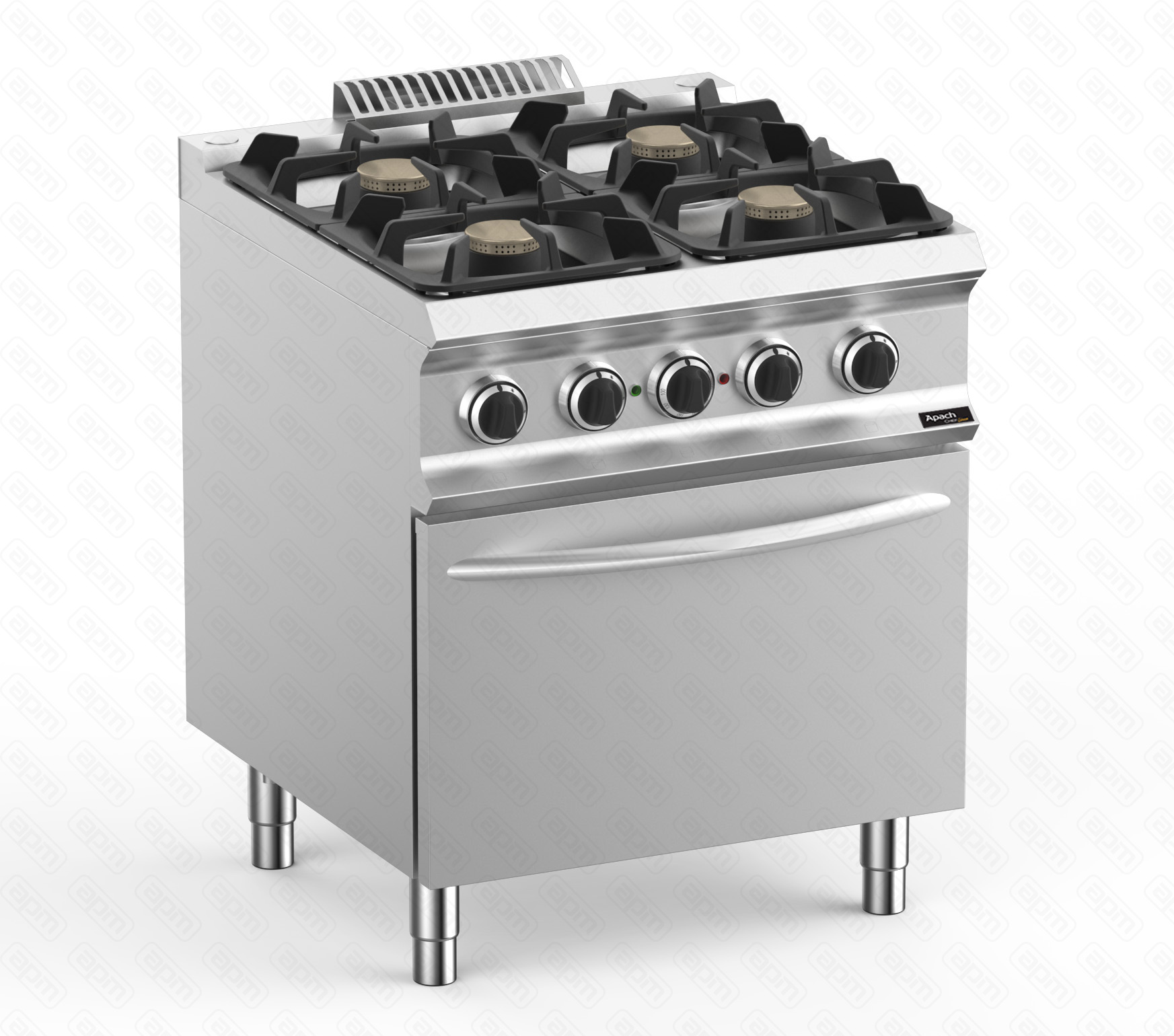 ПЛИТА ГАЗОВАЯ 4 КОНФОРОЧН 700 СЕРИИ APACH CHEF LINE GLRRG77FEVP XL