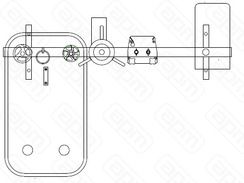 ПАНЕЛЬ ДАКСЕССУАРОВ ПРИВОДА AE FEUMA HU WL8 542173