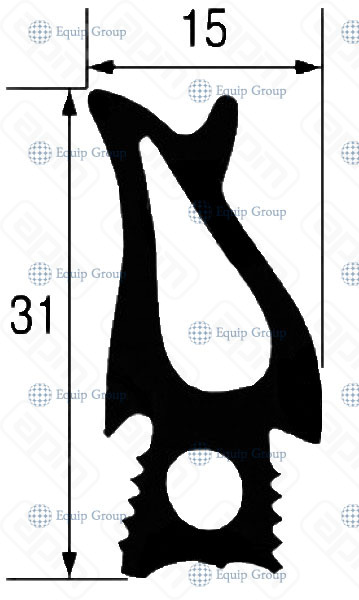 УПЛОТНЕНИЕ ДВЕРИ RATIONAL 51051024P