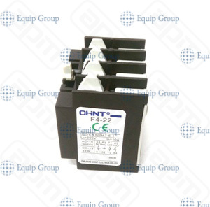 257030 ПРИСТАВКА ДОПКОНТАКТЫ F4-22 К КОНТАКТОРУ NC1 И NC2