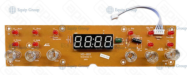 ПЛАТА УПРАВЛЕНИЯ ИНДУКЦИОННОЙ ПЛИТЫ HURAKAN HKN-ICF18T арт NS-B01
