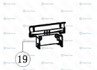 ПЕТЛЯ КРЫШКИ ДЛЯ РИСОВАРКИ HURKAN HKN-SR180